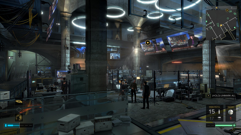 Illustration for article titled Deus Ex: Mankind Divided Sure Has Beautiful Wood